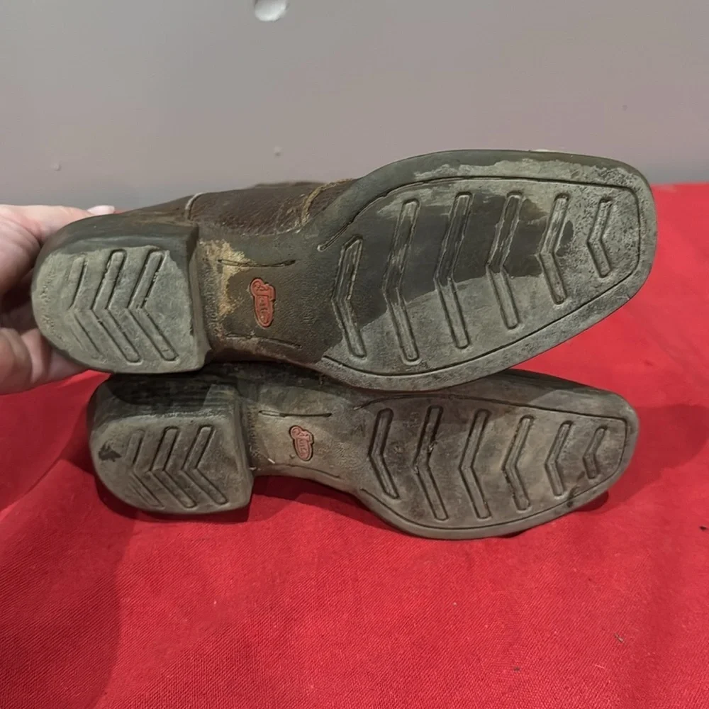 Kids Justin Brown Western Boots